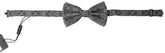 Dolce & Gabbana Black White Pattern Adjustable Neck Papillon Bow Tie -  Neckties, Men -  Dolce & Gabbana.